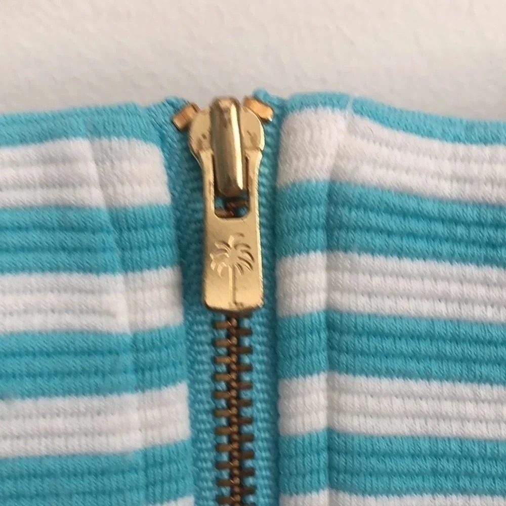 Lilly Pulitzer Blue Striped Dress - Picture 8 of 10